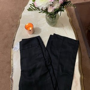 H&M high waisted flare linen pants.